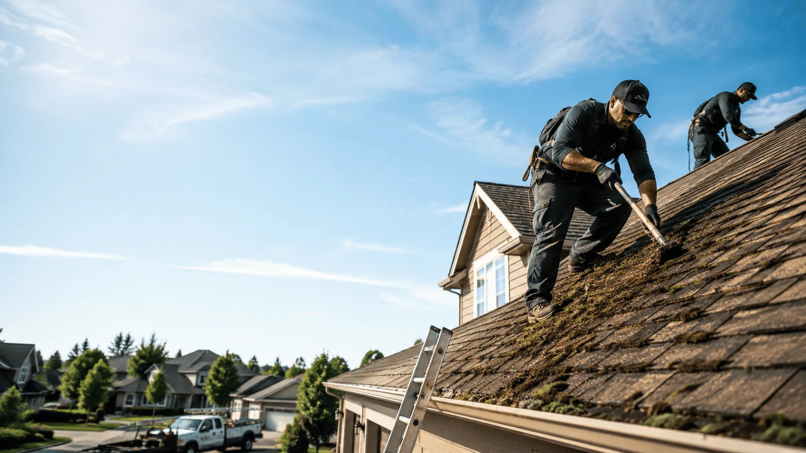 Roof Moss Removal in Anacoco, LA near me